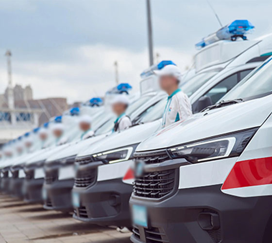 铁力县服务车队展示